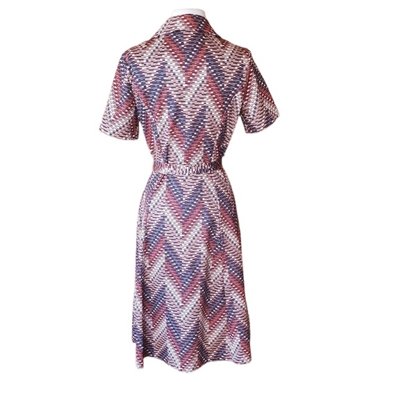 1970s‎ Cedar Glen Multi-Color Dress - Picture 5 of 6